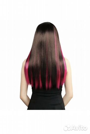 Цветное наращивание волос