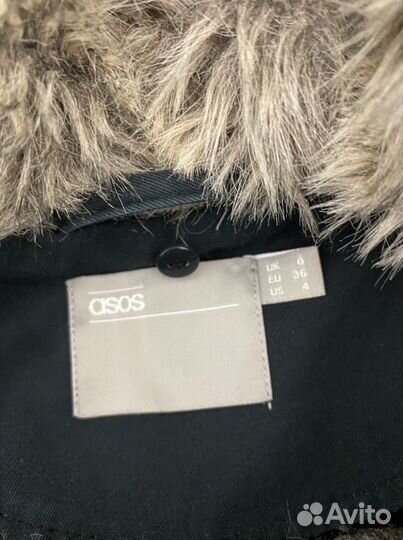 Парка ASOS зима с подкладкой