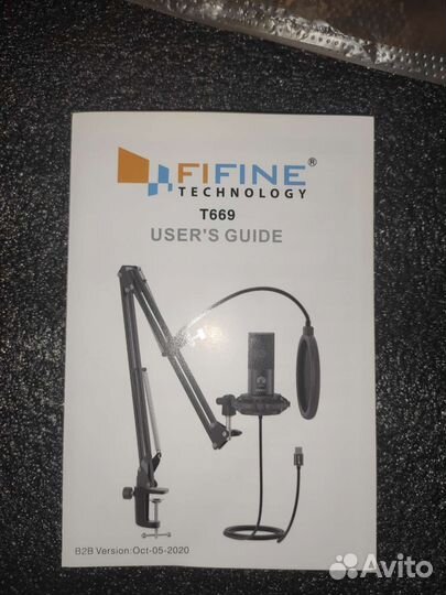 Fifine T669 студийный-игровой микрофон