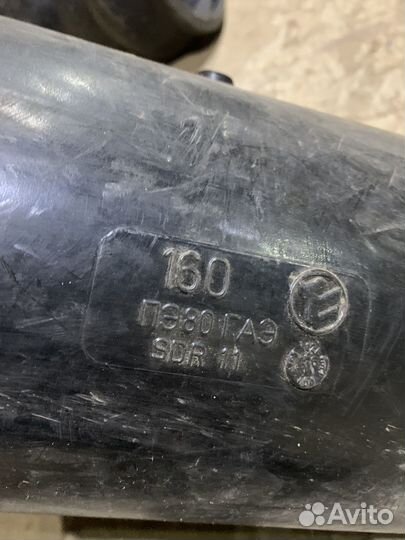 Тройник пнд 160х160