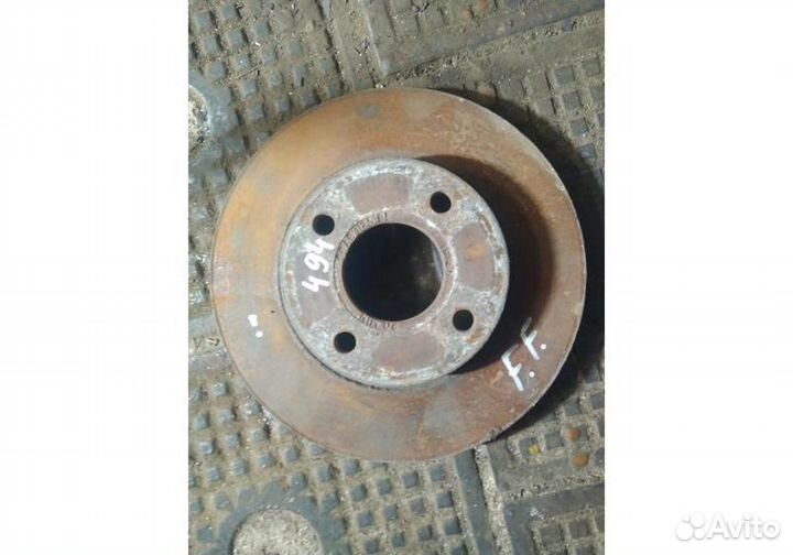 Диск тормозной передний Ford Fiesta 5