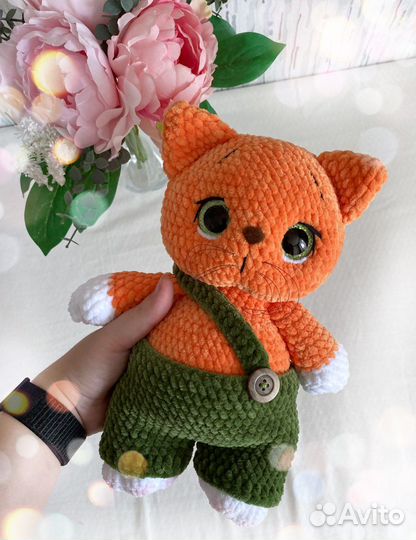 Вязанный кот