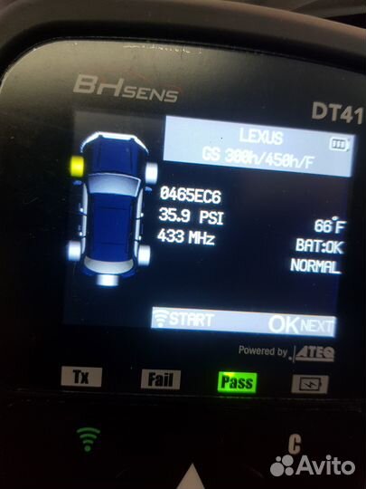 Датчик давления в шинах Toyota Lexus GS