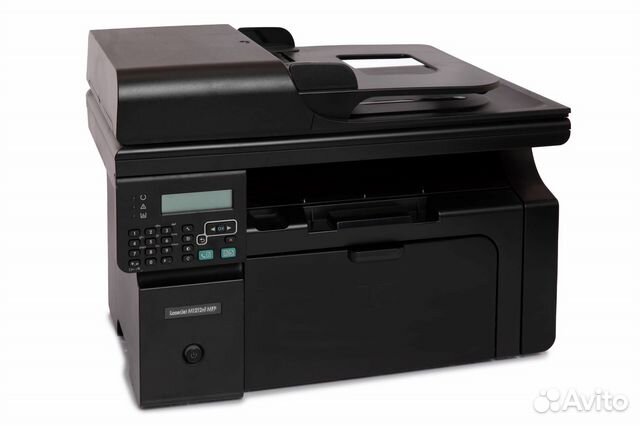 Как подключить принтер laserjet m1212nf mfp Принтер лазерный мфу HP M1212nf купить в Липецке Электроника Авито