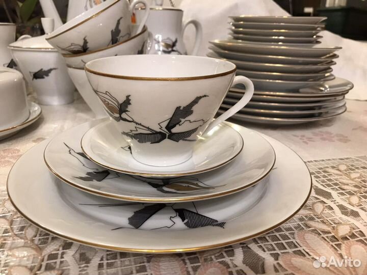 Чайно-кофейный сервиз гдр