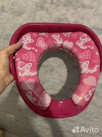 Сидушка на унитаз для девочки новая