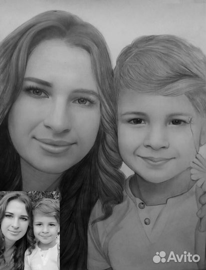 Портрет по фото на заказ