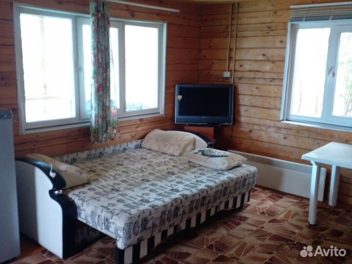 Аренда домика с баней у озера