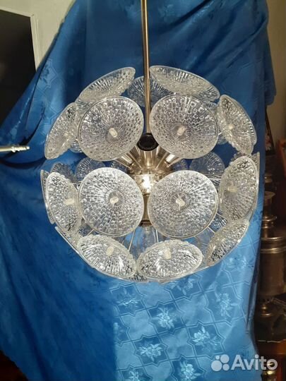 Люстра хрусталь СССР