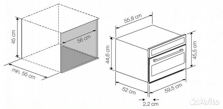 Микроволновая печь lofra fmrnm66ME chrome