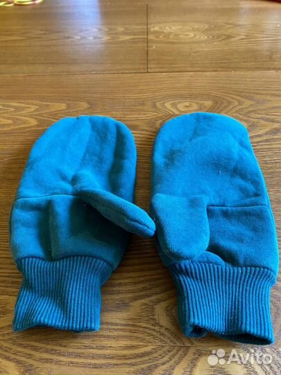 Варежки женские из футера