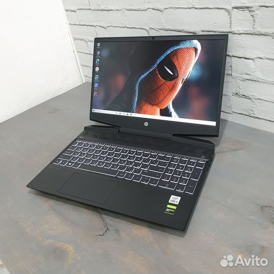 Игровой HP Gaming 15 GTX1650Ti/16GB/512GB/Core i5