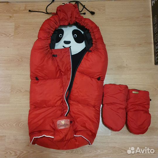 Зимний конверт в коляску mansita