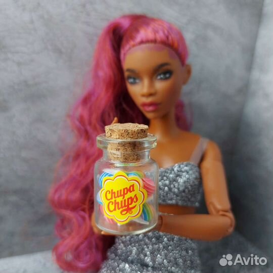 Ооак Кукла Barbie из серии Looks c высоким хвостом