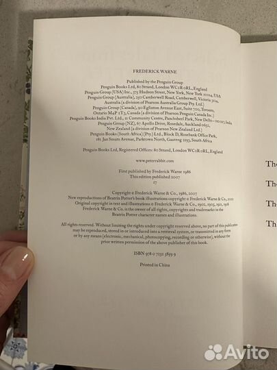 Selected Tales from Beatrix Potter англ.яз