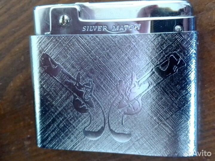Зажигалка Silver Match Lompaund Франция 60е