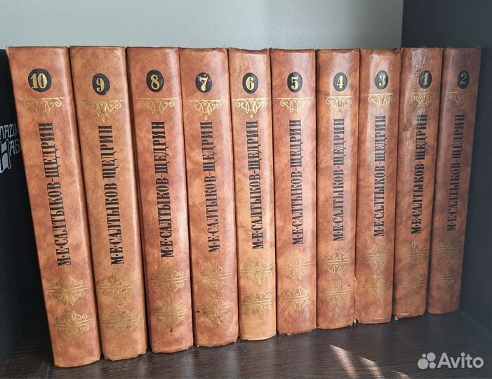 Собрание сочинений в 10 томах Салтыков-Щедрин