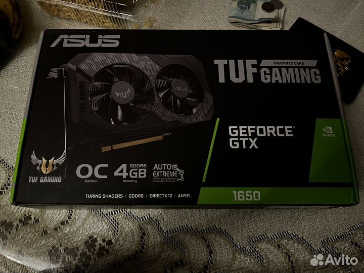 Видеокарта gtx 1650 4gb