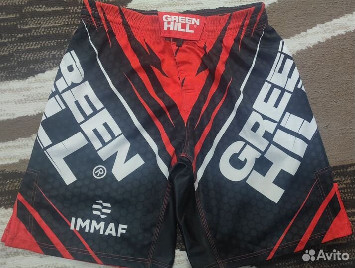 Шорты green hill мма