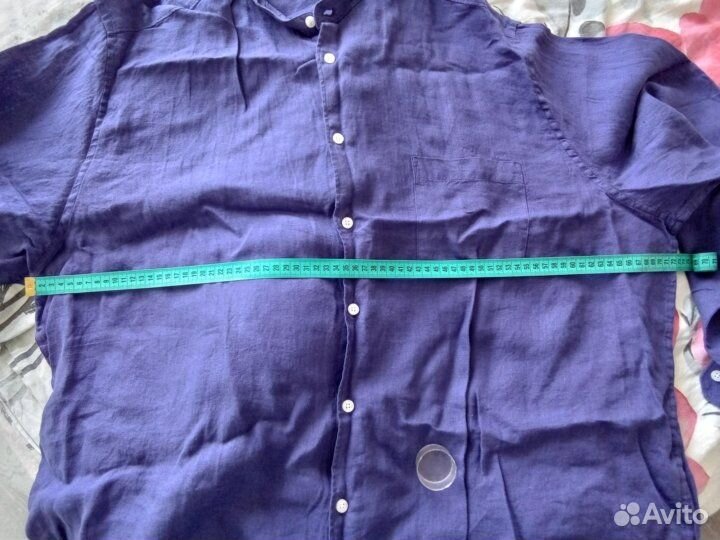 Шикарная мужская льняная 62-64 размер (140 см)