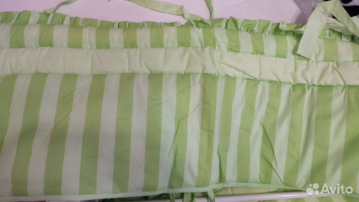 Комплект в кроватку с балдахином