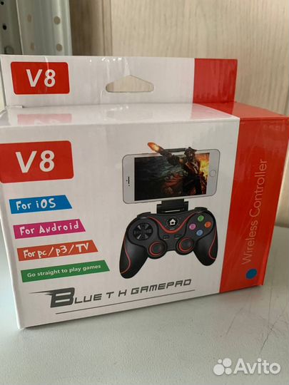 Bluetooth геймпад V8 (и3)