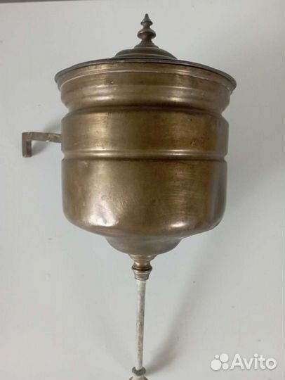 Рукомойник старинный латунь