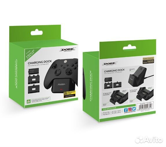 Зарядная станция для 1 геймпада Xbox One/Series