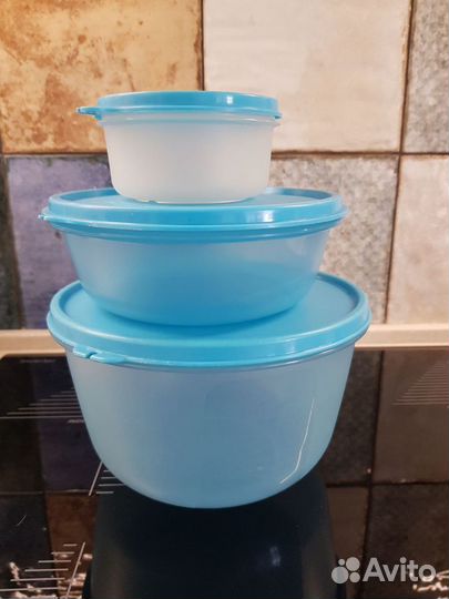 2 набора Tupperware вакуумные контейнеры