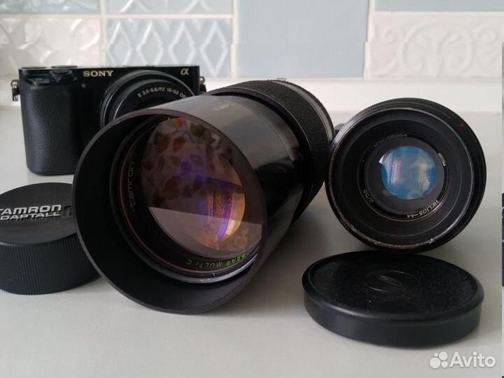 Sony a6000 с объективами