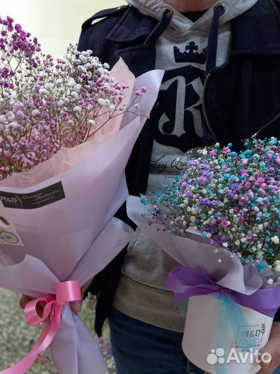 Букеты из живых цветов