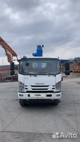 Isuzu Elf с КМУ, 2023