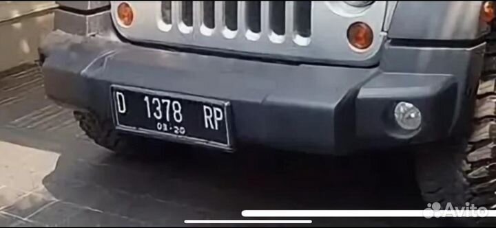 Бампер на вранглер jk