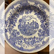 Редкая Тарелка дама И кавалер аристократы