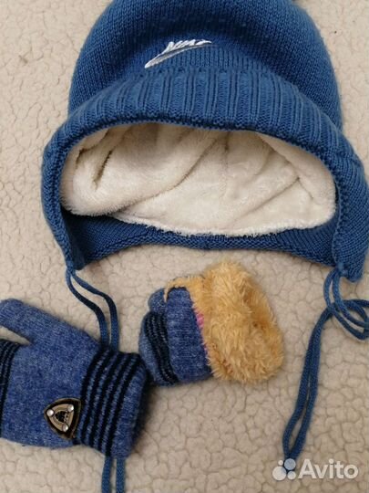 Шапка для мальчика на 3-5лет