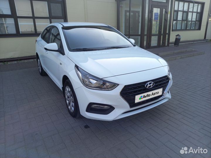 Hyundai Solaris 1.6 МТ, 2018, 68 000 км