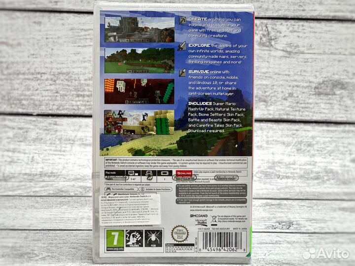Minecraft Майнкрафт (NS) NEW