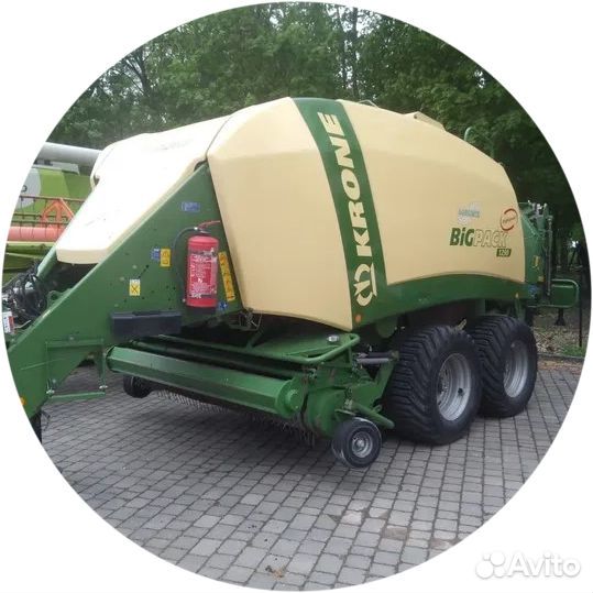 Пресс-подборщик Krone BIG Pack 1290, 2013