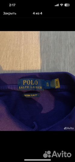 Polo ralph lauren поло