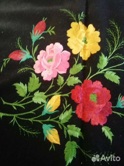 Гладь и накидка набивная плюш для подушки