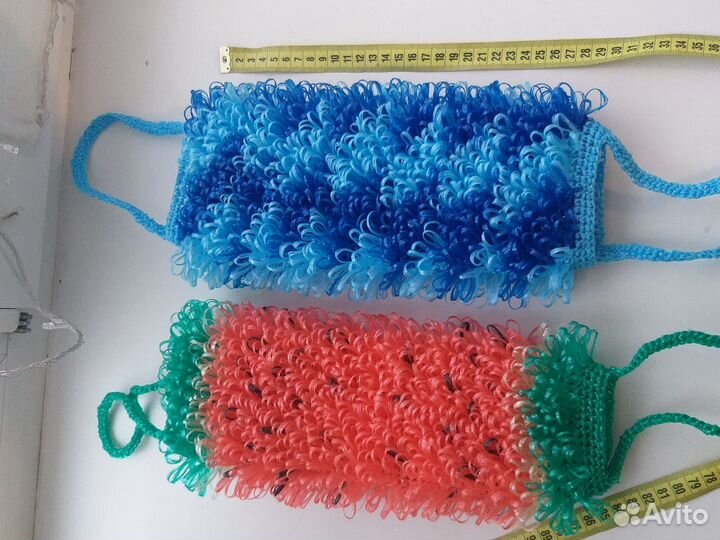 Мочалка ручной работы