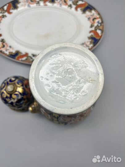 Ваза попурри 19 век Англия