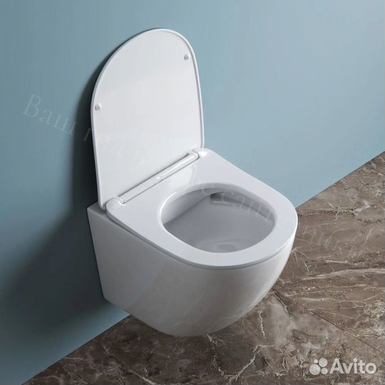 Подвесной унитаз и Инсталляция Grohe