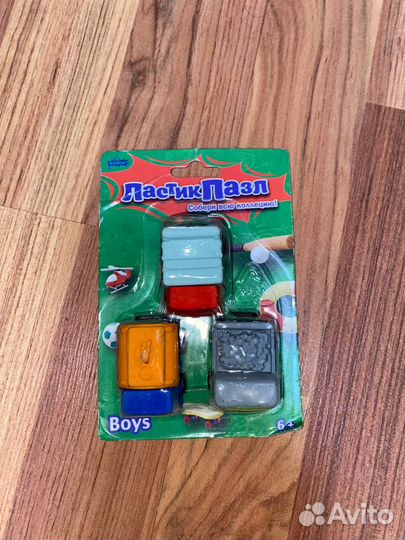 Ластик пазл фигурки