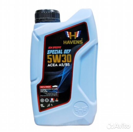 Масло моторное havens Special 5W30 acea A5/B5 1литр hsoef5W30A5B51