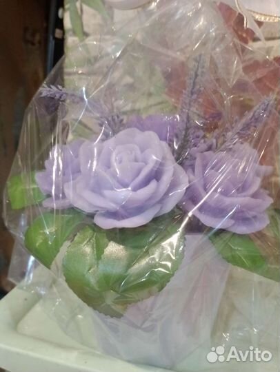 Мыло ручной работы букеты