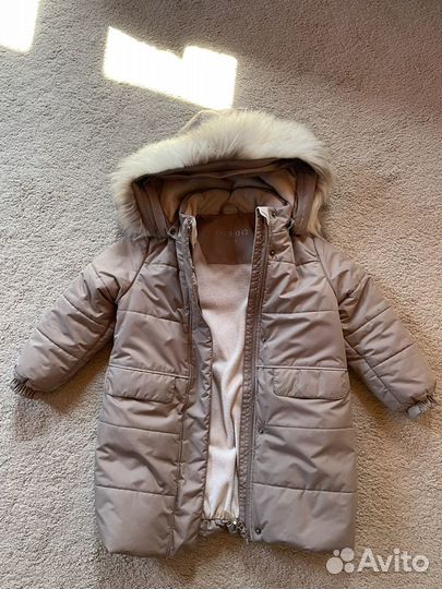 Зимняя куртка для девочки 110-116