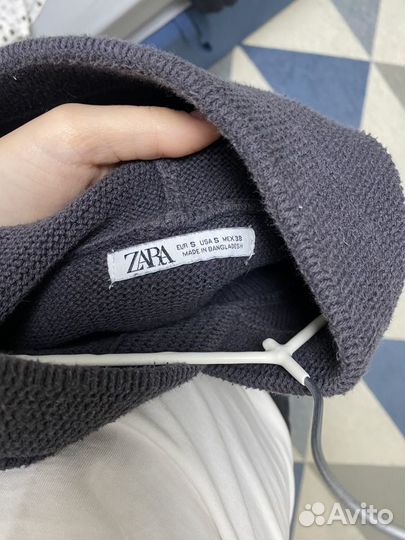 Толстовка вязаная zara