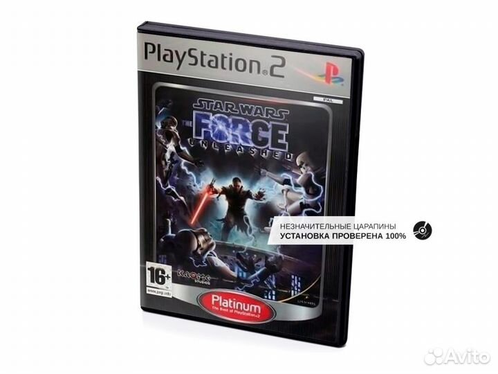 Star Wars The Force Unleashed Platinum, б/у, незна