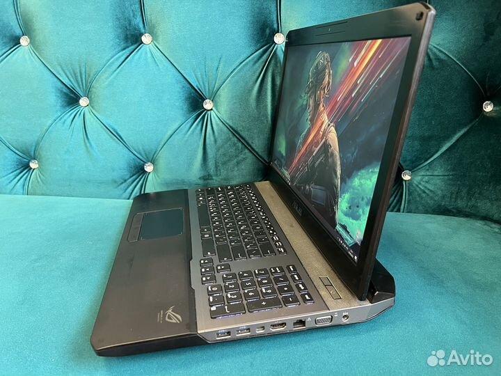Игровой Asus ROG 17,3 i7 GTX FHD IPS SSD